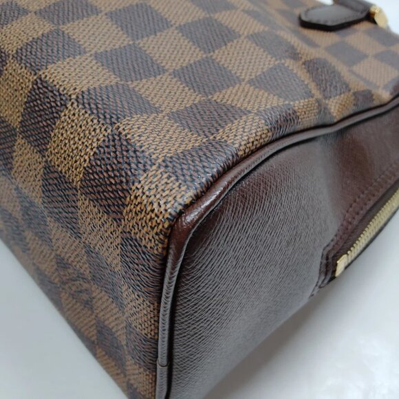 Louis Vuitton LV Hand Bag Triana Brown Damier 597-081325 - Picture 5 of 9